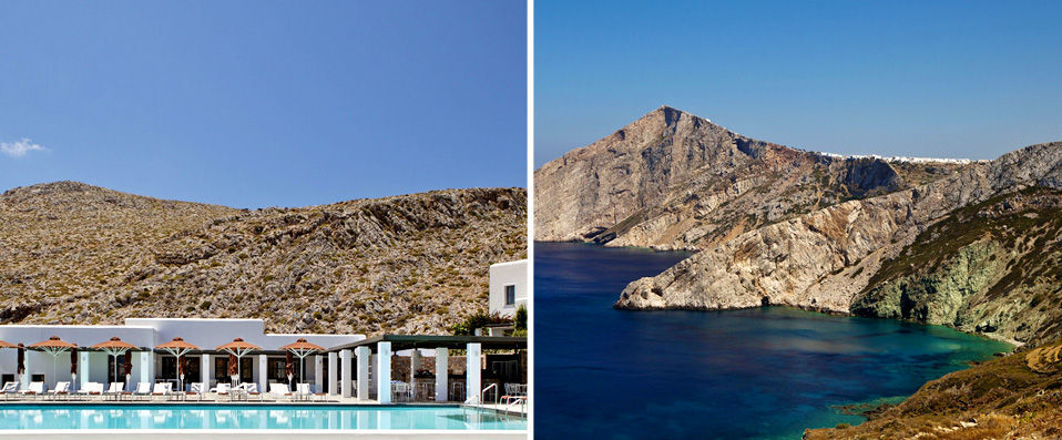 Anemi Hotel ★★★★★ - Adresse design et confidentielle sur une île (presque) déserte. Transfert offert ! - Folegandros, Grèce