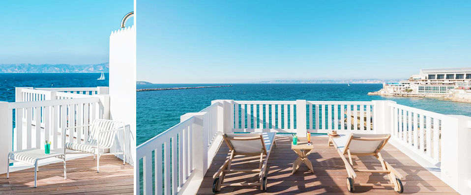 Les Bords De Mer ★★★★ - Sea centred luxury in a stylish setting. - Marseille, France