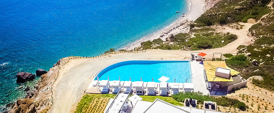 Milos Cove ★★★★★ - Dramatic architecture and caldera inspired luxury in Milos. - Milos, Greece