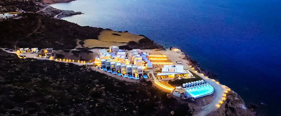 Milos Cove ★★★★★ - Dramatic architecture and caldera inspired luxury in Milos. - Milos, Greece