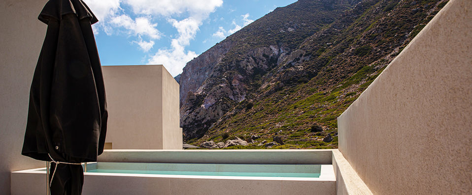 Milos Cove ★★★★★ - Dramatic architecture and caldera inspired luxury in Milos. - Milos, Greece