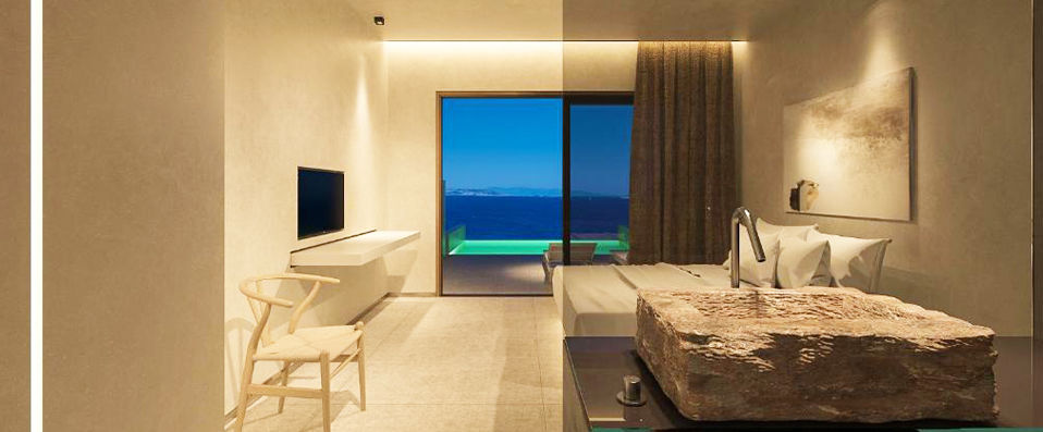 Milos Cove ★★★★★ - Dramatic architecture and caldera inspired luxury in Milos. - Milos, Greece