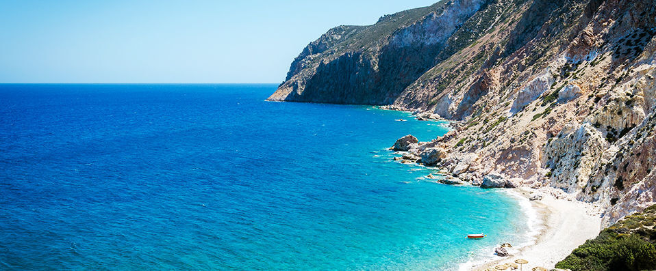 Milos Cove ★★★★★ - Dramatic architecture and caldera inspired luxury in Milos. - Milos, Greece