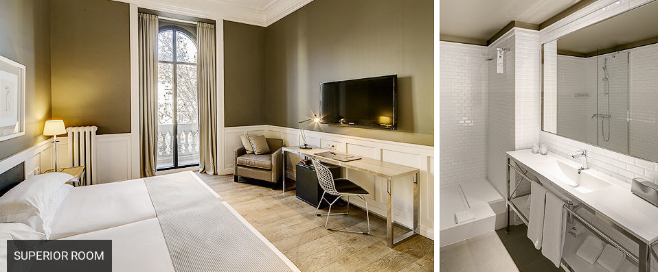 Hotel Granvia - A 19th-century palace in the heart of Barcelona. - Barcelona, Spain