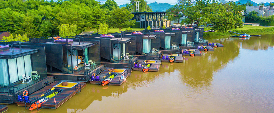 X2 River Kwai ★★★★★ - Une adresse étoilée sur la rivière Kwai en Thaïlande. - Kanchanaburi, Thaïlande