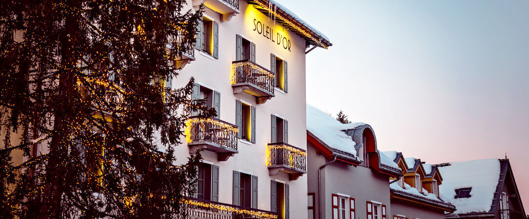 Grand Hôtel du Soleil d'Or ★★★★★ - Indulgence and cosiness in a spectacular mountain setting. - Megève, France