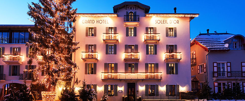 Grand Hôtel du Soleil d'Or ★★★★★ - Escapade gourmande au coeur des montagnes de Megève. - Megève, France