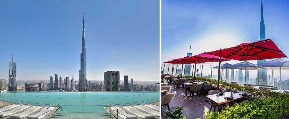 Address Sky View ★★★★★ - Écrin de luxe avec vue panoramique sur Dubaï. <b>2 tickets d'accès au Burj Khalifa offerts !<b> - Dubaï, Émirats arabes unis