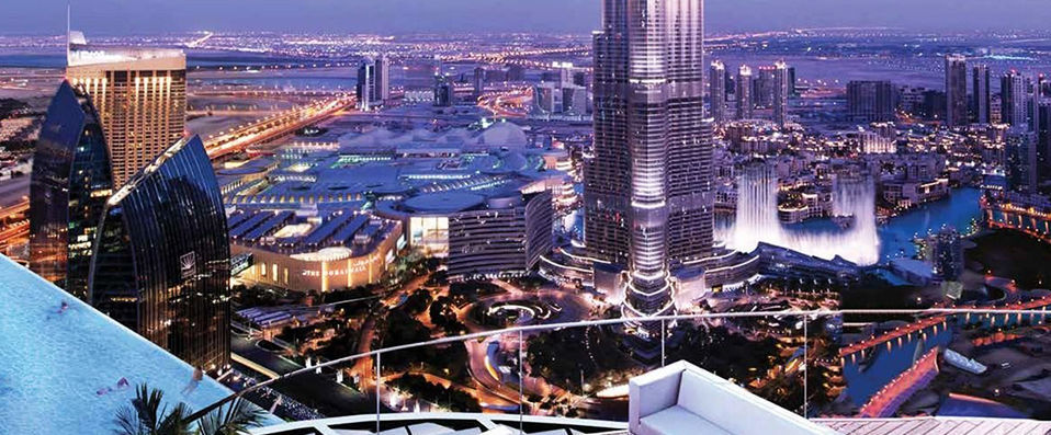 Address Sky View ★★★★★ - Écrin de luxe avec vue panoramique sur Dubaï. <b>2 tickets d'accès au Burj Khalifa offerts !<b> - Dubaï, Émirats arabes unis