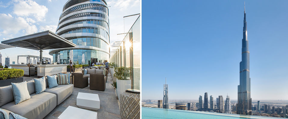 Address Sky View ★★★★★ - Écrin de luxe avec vue panoramique sur Dubaï. <b>2 tickets d'accès au Burj Khalifa offerts !<b> - Dubaï, Émirats arabes unis