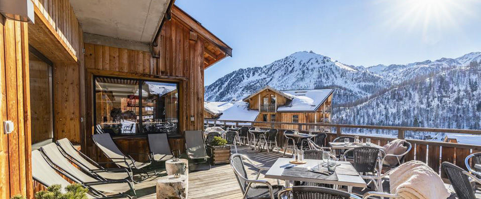 Anova Hotel & Spa - A jewel boutique hotel in the Southern Alps. - Montgenèvre, France