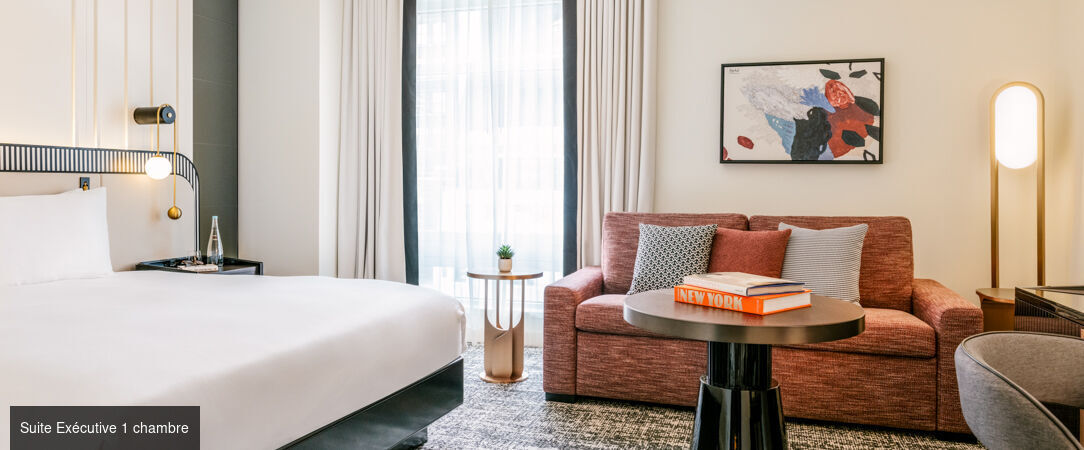 Sofitel New York ★★★★ - L’alliance du luxe à la française avec une gastronomie raffinée : la touche Sofitel au cœur de Manhattan. - New York, États-Unis