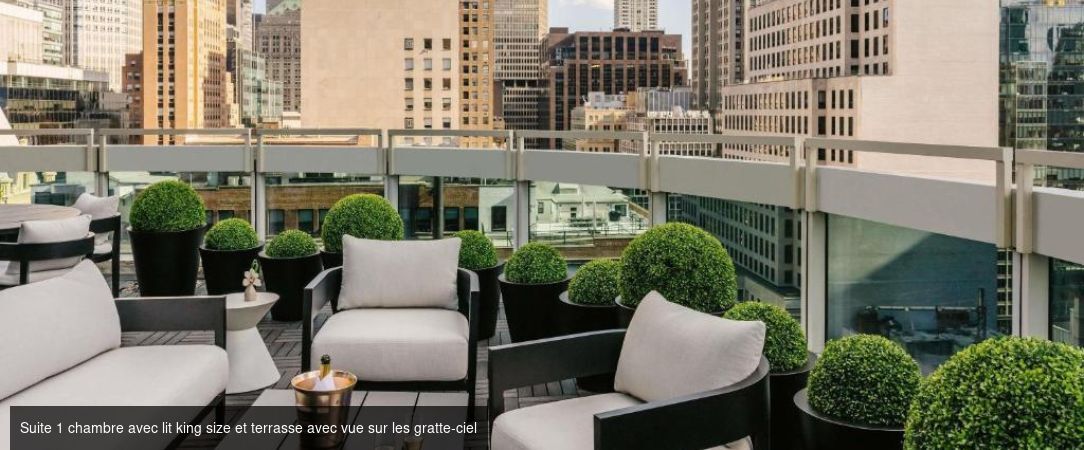 Sofitel New York ★★★★ - L’alliance du luxe à la française avec une gastronomie raffinée : la touche Sofitel au cœur de Manhattan. - New York, États-Unis