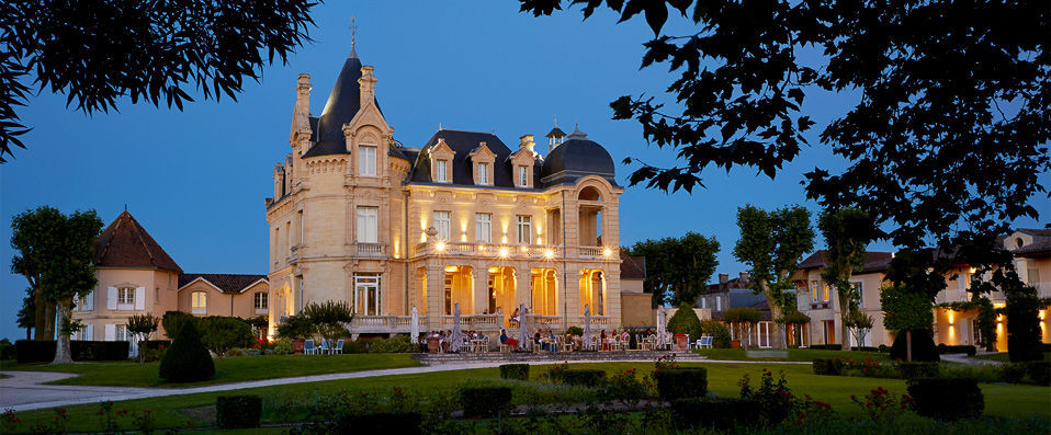 Château Hôtel Grand Barrail ★★★★★ - <font color="#a4374a">VeryExtra:</font>five-star stay + visite to a Saint-Emilion Grand Cru Classified winery - Saint-Émilion, France