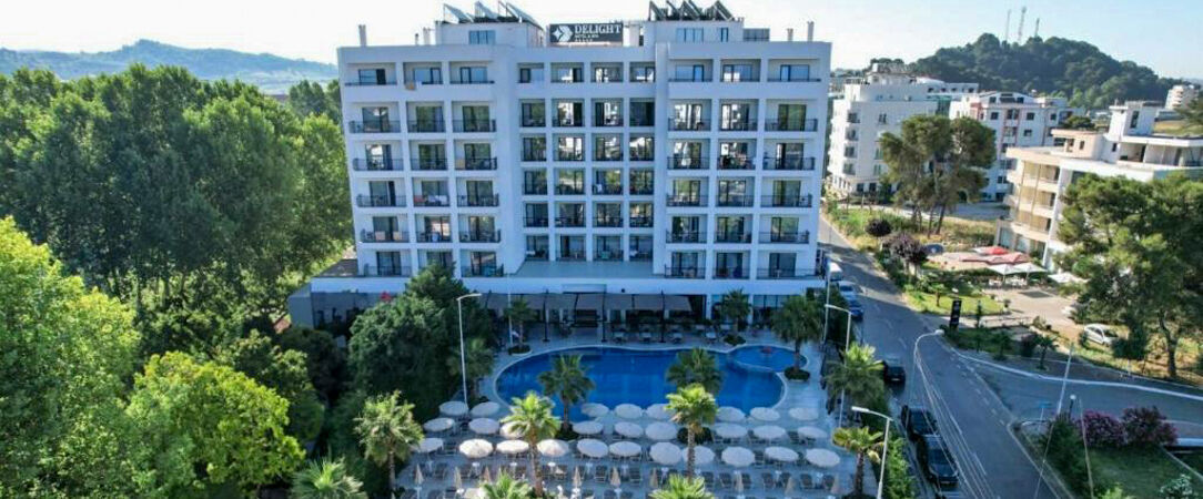 Delight Hotel & SPA ★★★★ - Piscine, balcons et Riviera albanaise : une halte contemporaine à Golem sur la côte adriatique. - Golem, Albanie