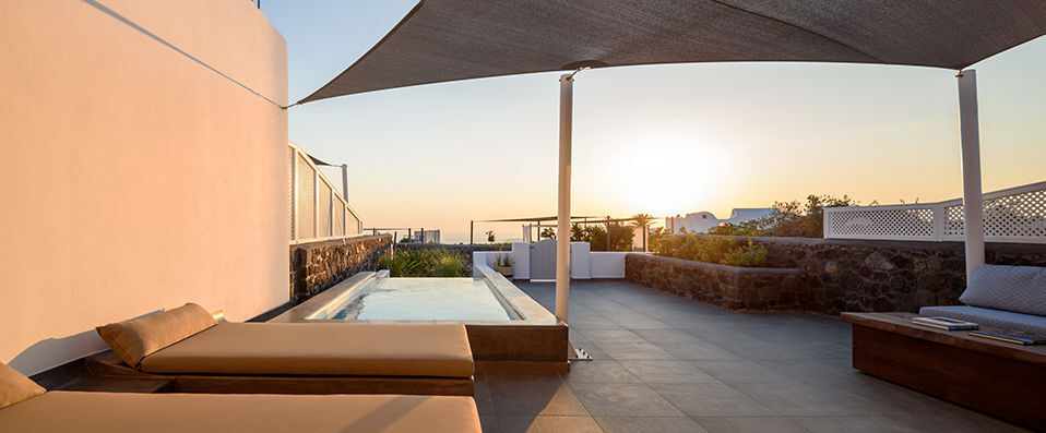 Soil of Sun Luxury Villas - Villa avec piscine privative sur la caldeira de Santorin. - Santorin, Grèce