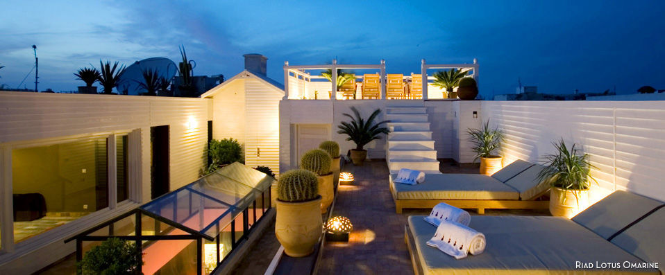 RIADS LOTUS INFINITY & OMARINE - Par Olivia Sauzay, correspondante de VeryChic - Marrakech & Essaouira, Maroc