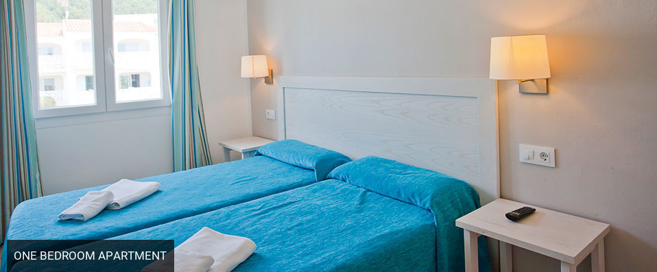 Mestral & Llebeig - Glistening white sands and turquoise waters on the doorstep of your own apartment. - Menorca, Spain