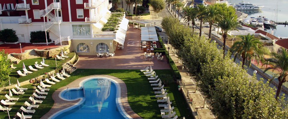 Hotel Port Mahón ★★★★ - A clifftop hotel with harbour views in the magnificent Mahón. - Menorca, Spain