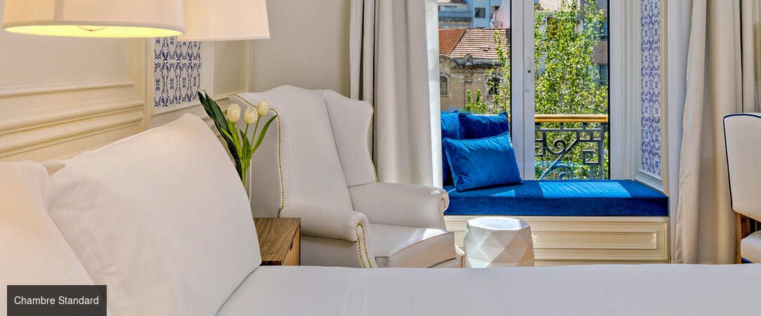 H10 Duque de Loulé ★★★★S - Un boutique-hôtel soigné et bien placé à Lisbonne, entre décoration portugaise traditionnelle et élégance moderne. - Lisbonne, Portugal