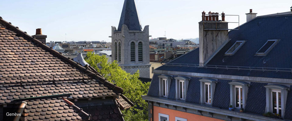 Hôtel D Genève ★★★★ - Un hôtel Design et intimiste en plein cœur de Genève. - Genève, Suisse