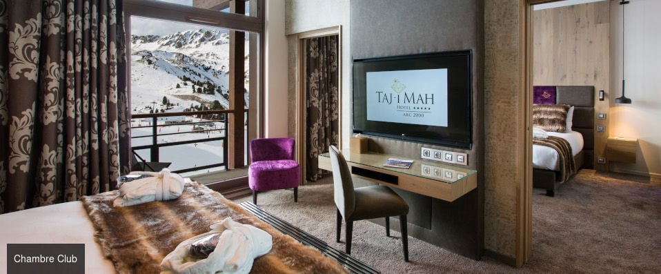 Hôtel Taj I Mah by les Etincelles ★★★★★ - Au pied des pistes, au cœur du luxe, précisément au bon endroit. - Les Arcs, France