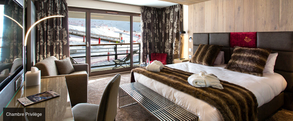 Hôtel Taj I Mah by les Etincelles ★★★★★ - Au pied des pistes, au cœur du luxe, précisément au bon endroit. - Les Arcs, France