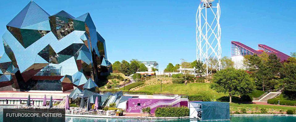 Novotel Poitiers Site du Futuroscope ★★★★ - Last minute - A fun and vibrant hotel in the Futuroscope Technopole. - Futuroscope, France