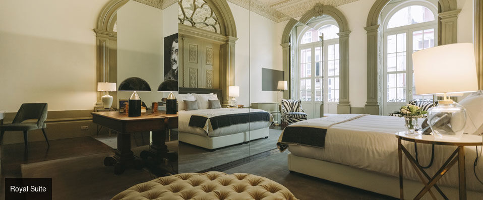 Torel Palace Porto ★★★★★ - A Portuguese palace of pure luxury and elegance. - Porto, Portugal
