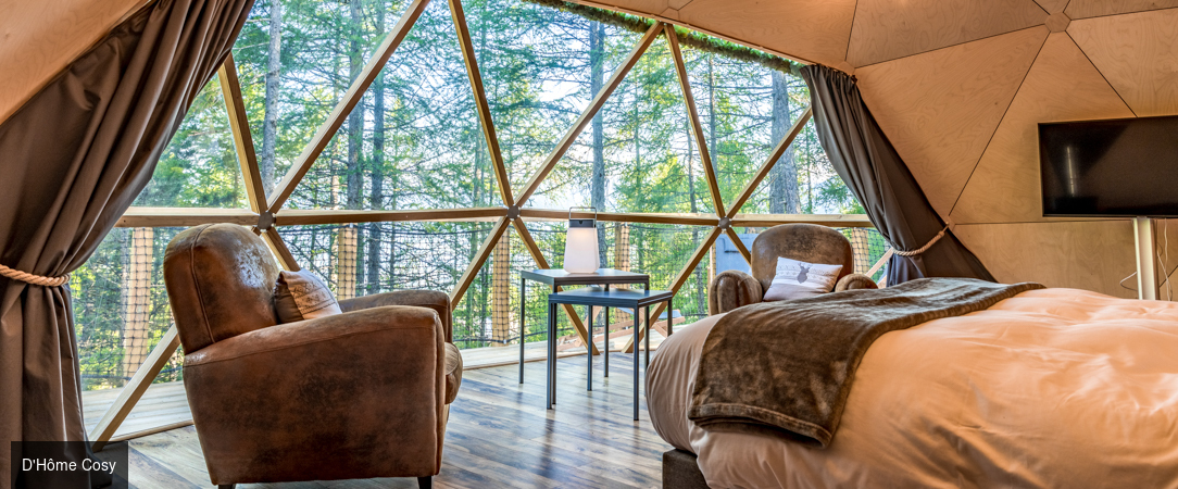 Alpin D'Hôme Hôtel & Spa - Escapade insolite avec spa : dormez dans un dôme sur pilotis en pleine montagne. - Hautes-Alpes, France