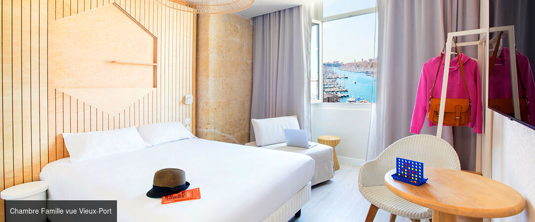 Hôtel Life Marseille - Dernière minute - Un hôtel tourné vers l’avenir et vers l’horizon face au Vieux-Port de Marseille. - Marseille, France