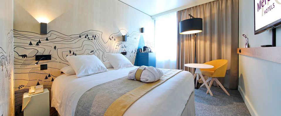 Mercure Grenoble Centre Alpotel ★★★★ - Last Minute - An alpine halo of verdant mountains in Grenoble. - Grenoble, France