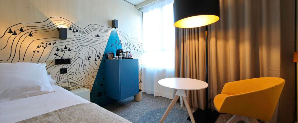 Mercure Grenoble Centre Alpotel ★★★★ - Last Minute - An alpine halo of verdant mountains in Grenoble. - Grenoble, France