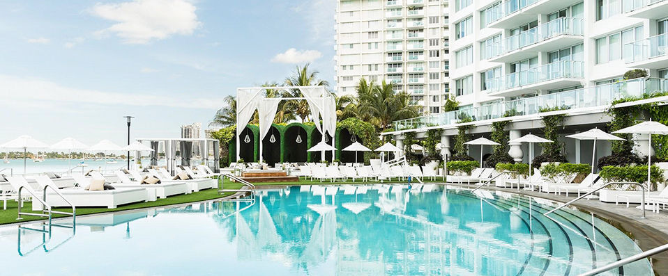 Mondrian South Beach ★★★★ - Adresse luxueuse & design dans la baie de Miami. - Miami, Etats-Unis