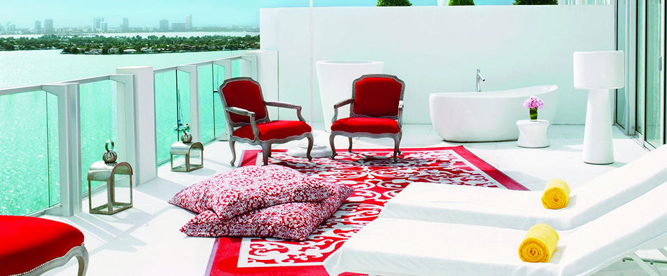 Mondrian South Beach ★★★★ - Adresse luxueuse & design dans la baie de Miami. - Miami, Etats-Unis