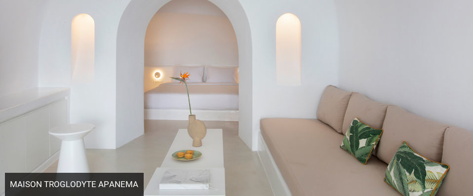 Apanema Cavehouses Santorini ★★★★ - Vivez l’hédonisme depuis un petit bout d’île immaculé à Santorin. - Santorin, Grèce