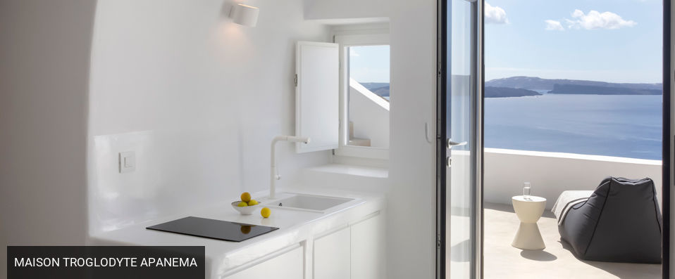 Apanema Cavehouses Santorini ★★★★ - Vivez l’hédonisme depuis un petit bout d’île immaculé à Santorin. - Santorin, Grèce