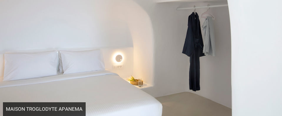 Apanema Cavehouses Santorini ★★★★ - Vivez l’hédonisme depuis un petit bout d’île immaculé à Santorin. - Santorin, Grèce