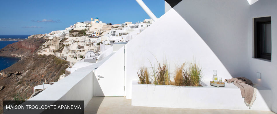 Apanema Cavehouses Santorini ★★★★ - Vivez l’hédonisme depuis un petit bout d’île immaculé à Santorin. - Santorin, Grèce