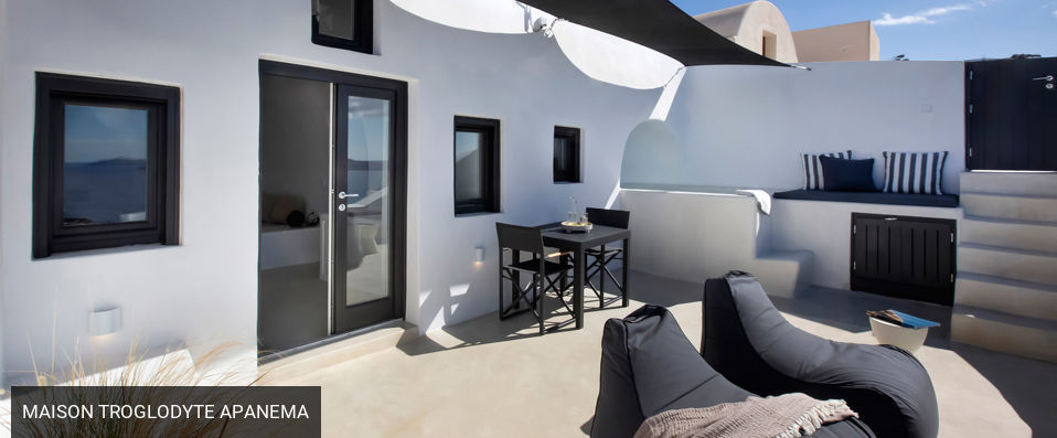 Apanema Cavehouses Santorini ★★★★ - Vivez l’hédonisme depuis un petit bout d’île immaculé à Santorin. - Santorin, Grèce