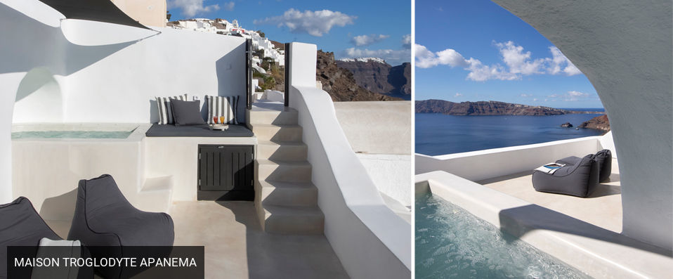 Apanema Cavehouses Santorini ★★★★ - Vivez l’hédonisme depuis un petit bout d’île immaculé à Santorin. - Santorin, Grèce