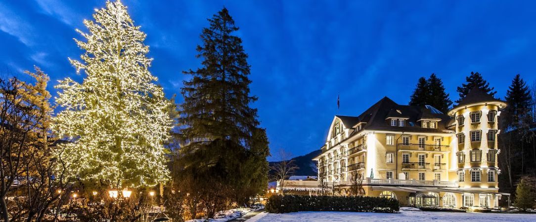 Le Grand Bellevue ★★★★★ - Un hôtel raffiné en Suisse, entre luxe, nature et restauration gastronomique. - Canton de Berne, Suisse