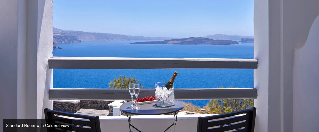 Mr and Mrs White Santorini-Champagne ★★★★ - Stunning views and effortless design in an All-Inclusive oasis. - Santorini, Greece