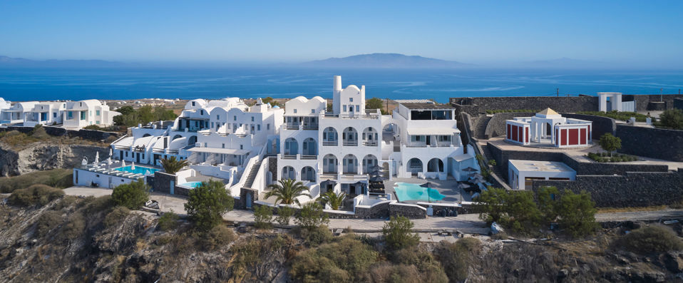 Mr and Mrs White Santorini-Champagne All Inclusive ★★★★ - Paradis bleu dans les îles grecques. - Santorin, Grèce