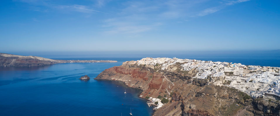 Mr and Mrs White Santorini-Champagne All Inclusive ★★★★ - Paradis bleu dans les îles grecques. - Santorin, Grèce