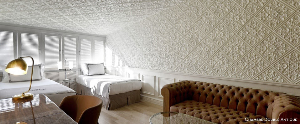 Galata Antique Hotel - East meets West in a fusion of Neo-Renaissance and modern chic styles - Istanbul, Turkey
