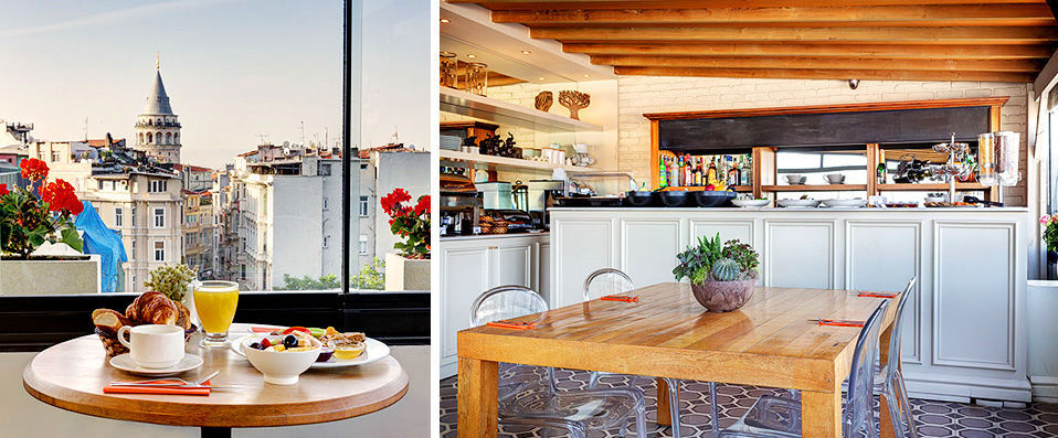 Galata Antique Hotel - East meets West in a fusion of Neo-Renaissance and modern chic styles - Istanbul, Turkey