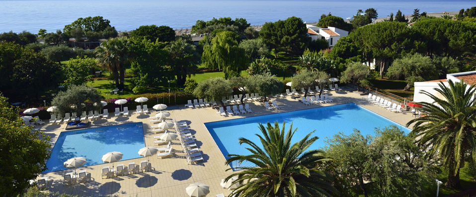 UNAHOTELS Naxos Beach Sicilia ★★★★ - Under the palm trees and by the sea in Sicily. - Sicily, Italy