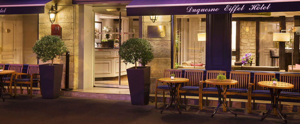 Hôtel Duquesne Eiffel - Historic and rustic luxuries in view of the Eiffel Tower. - Paris, France