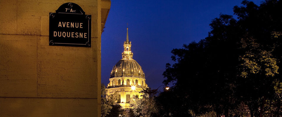 Hôtel Duquesne Eiffel - Historic and rustic luxuries in view of the Eiffel Tower. - Paris, France
